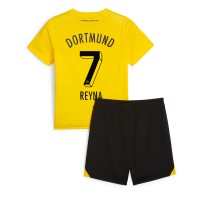 Borussia Dortmund Giovanni Reyna #7 Domaci Dres za djecu 2023-24 Kratak Rukav (+ Kratke hlače)
